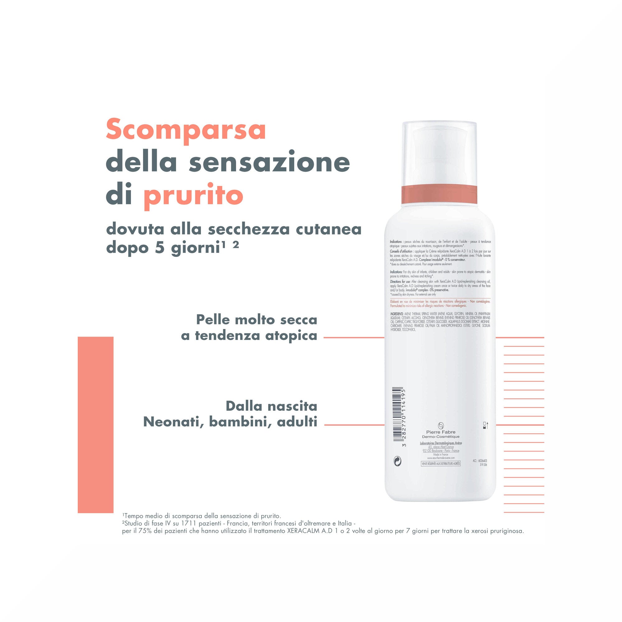 Eau Thermale Avène Xeracalm A.D Crema Liporestitutiva 400ml-4