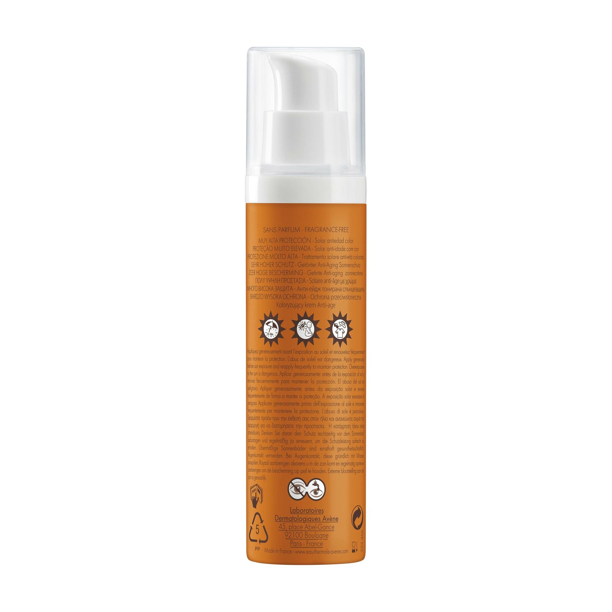 Avene Trattamento Solare Anti-età Colorato SPF50+ protezione molto alta 50ml-8