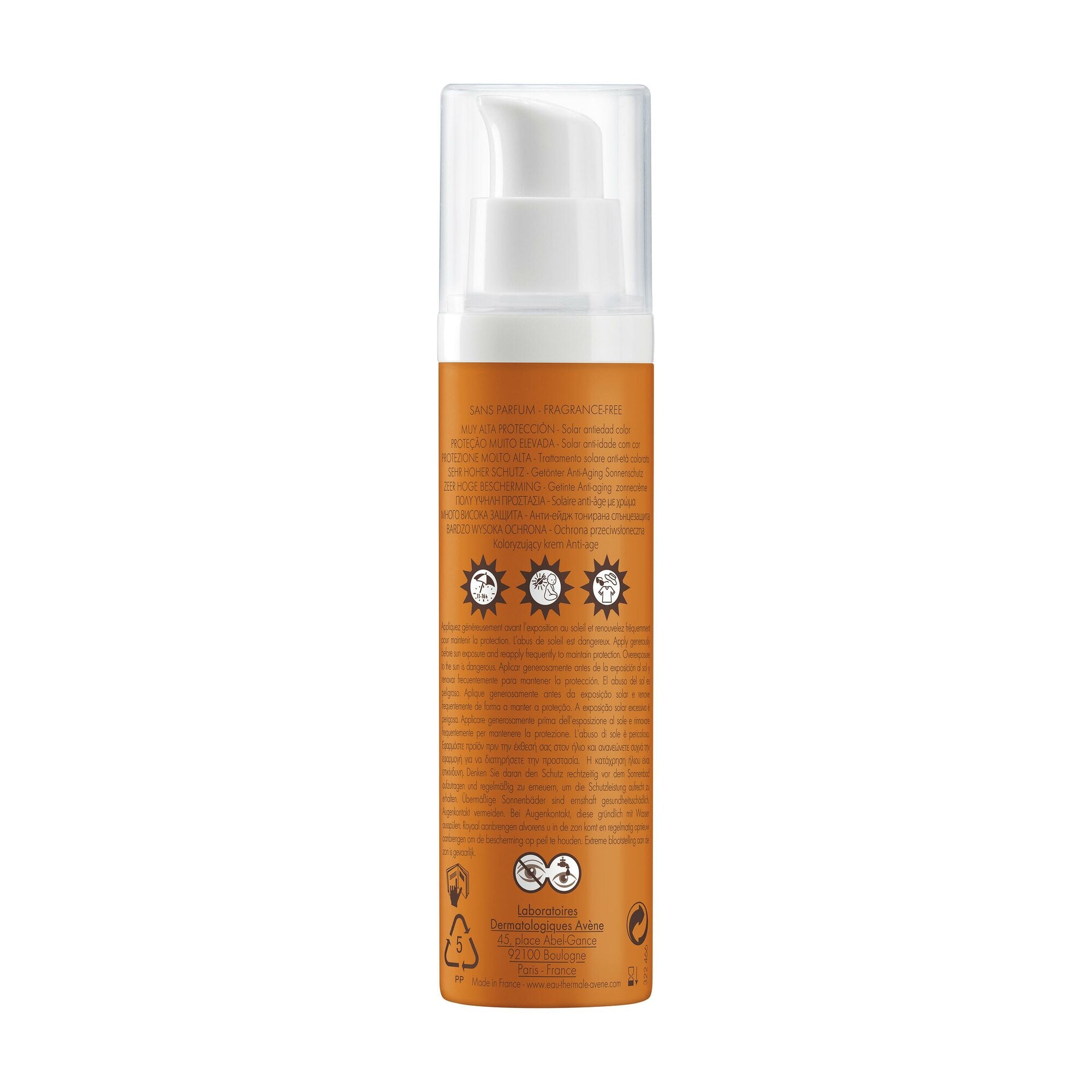 Avene Trattamento Solare Anti-età Colorato SPF50+ protezione molto alta 50ml-8