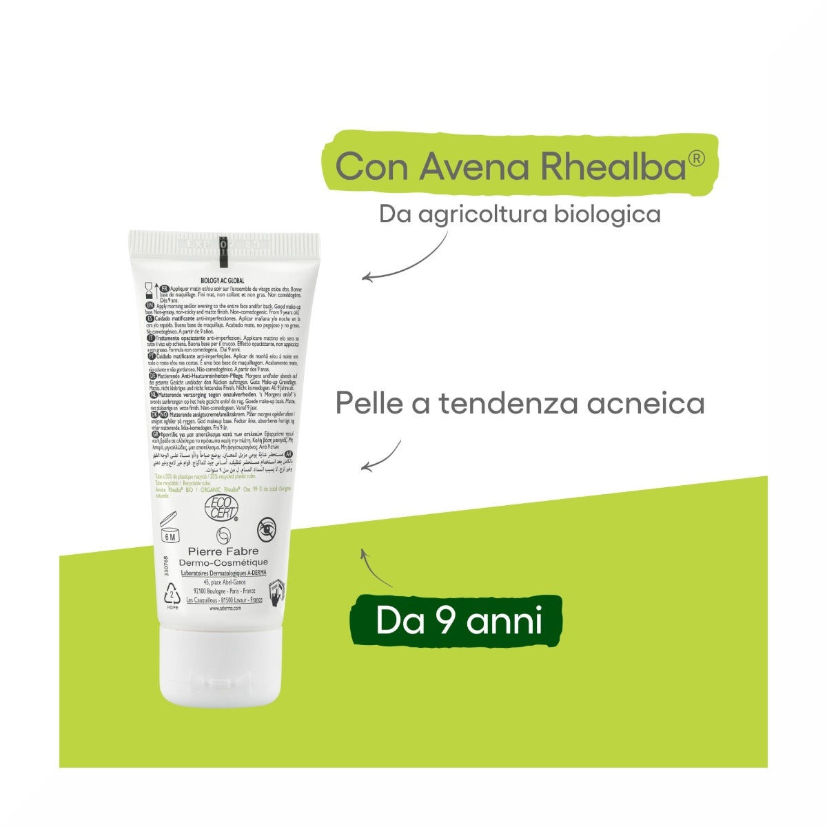 A-Derma Biology AC Global trattamento opacizzante anti-imperfezioni 40ml-7