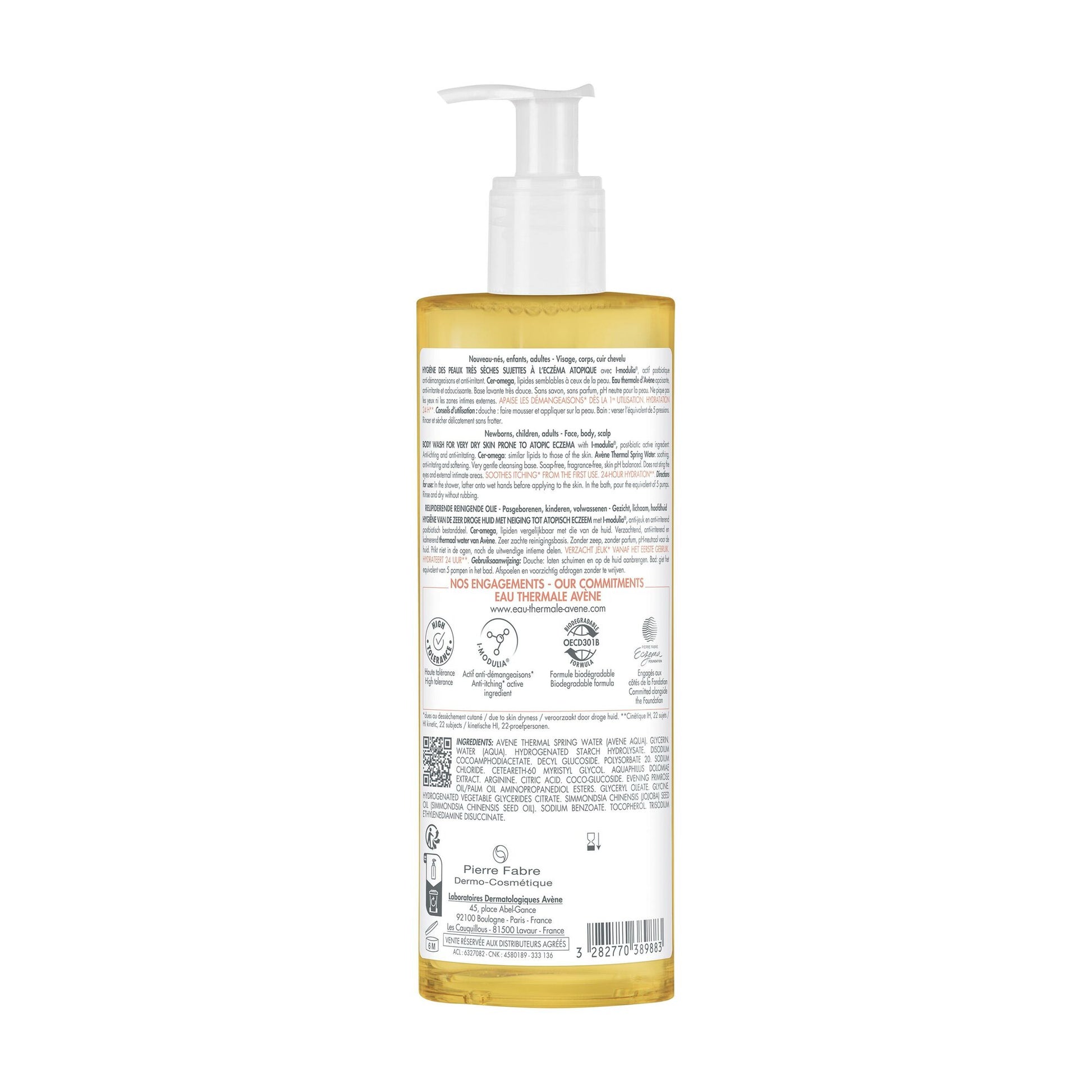 Eau Thermale Avène Xeracalm AD Olio Detergente Liporestitutivo 400ml-4