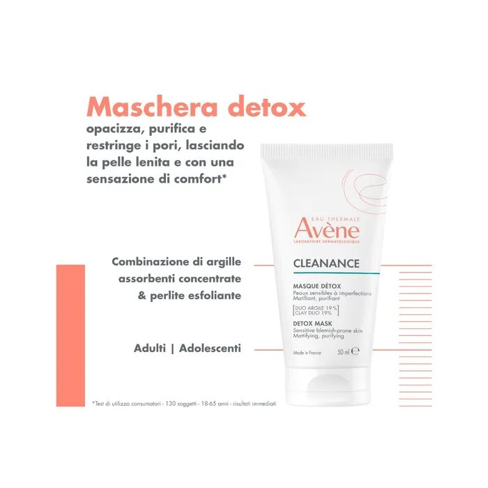 Avene Cleanance Maschera Detox 50ml-8