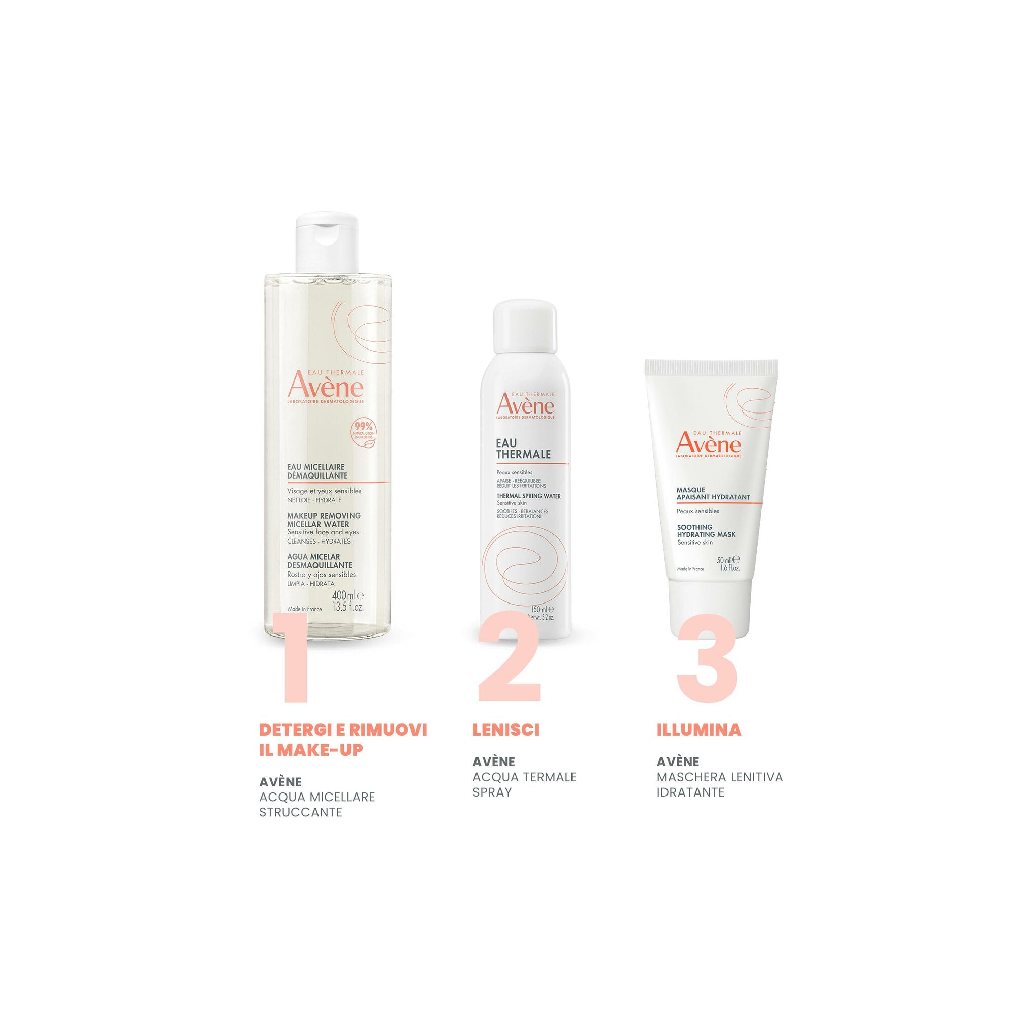 Eau Thermale Avène Les Essentiels Maschera Lenitiva Idratante 50ml-9