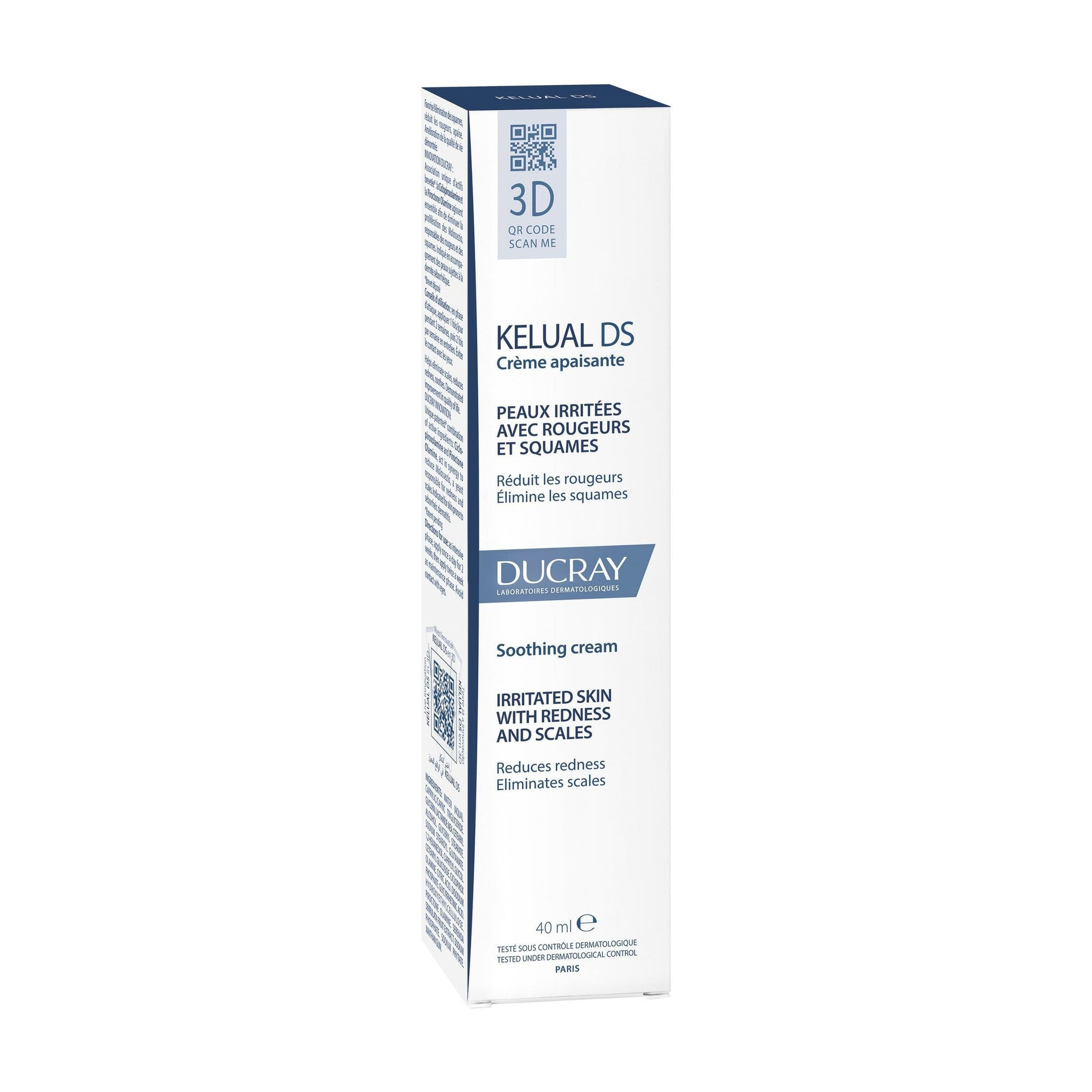 Ducray Kelual Ds Crema Lenitiva Viso Anti-squame 40ml-2
