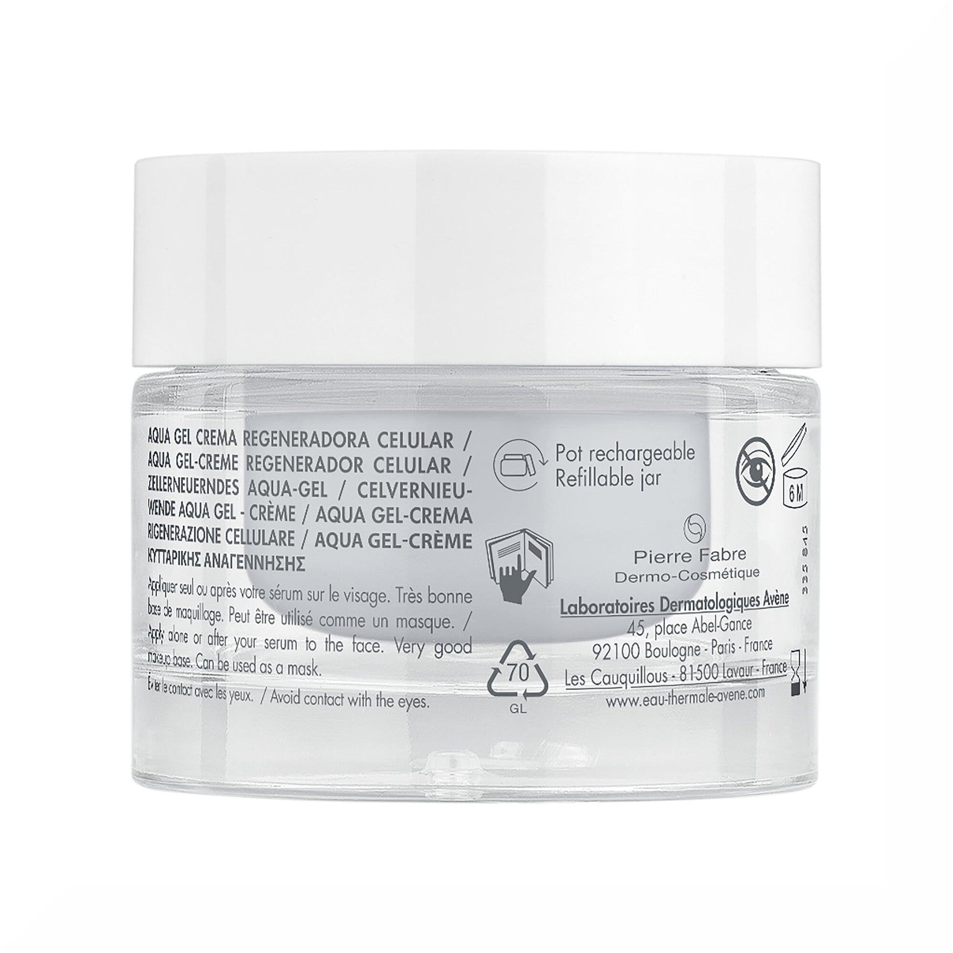 Eau Thermale Avène Hyaluron Activ B3 Aqua Gel-Crema Rigenerazione Cellulare 50ml-2