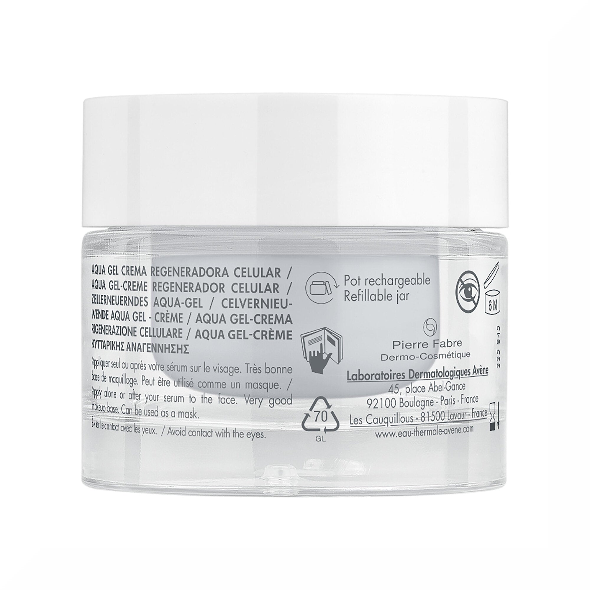 Eau Thermale Avène Hyaluron Activ B3 Aqua Gel-Crema Rigenerazione Cellulare 50ml-2