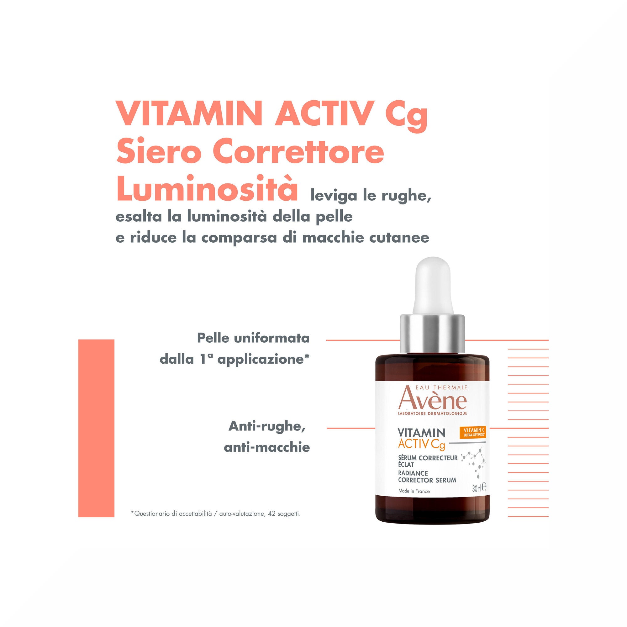 Eau Thermale Avène Vitamin Activ Cg Siero Correttore Luminosità Anti-Età 30ml-2