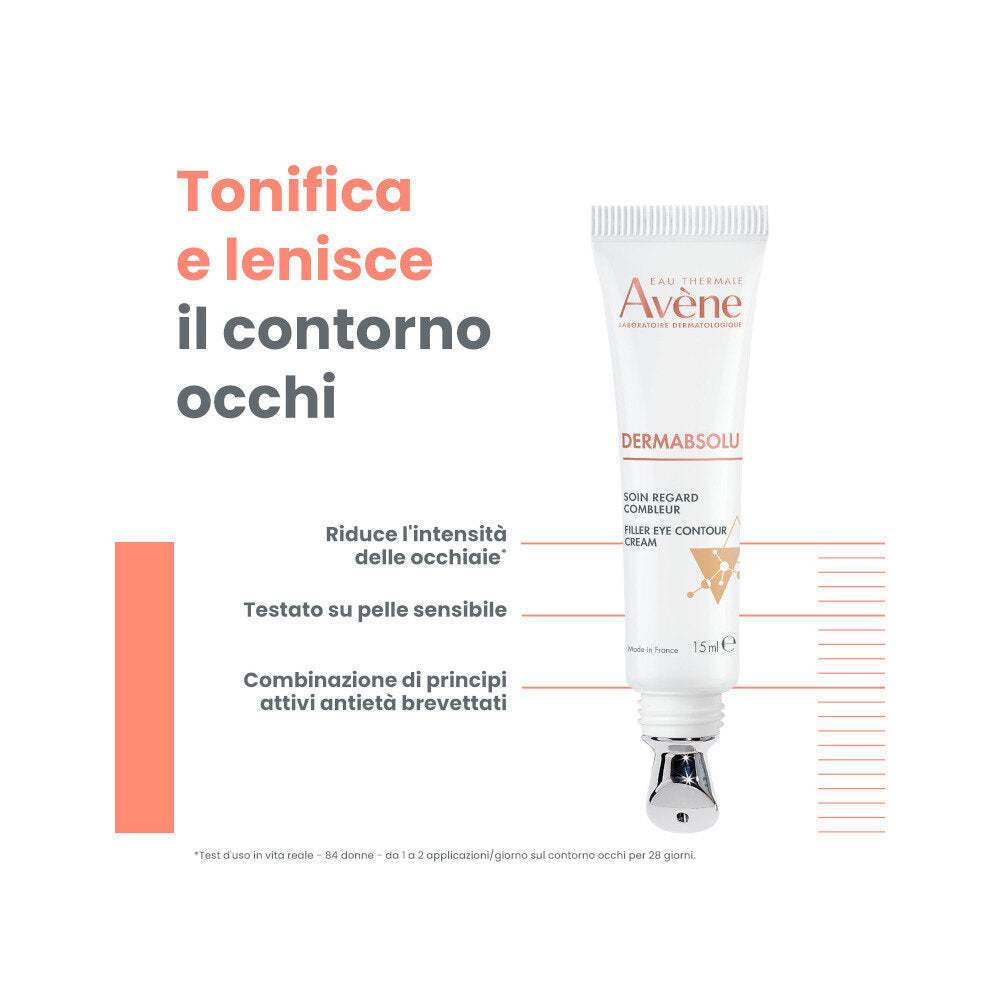 Eau Thermale Avene Dermabsolu Trattamento Contorno Occhi Riempitivo 15ml-6