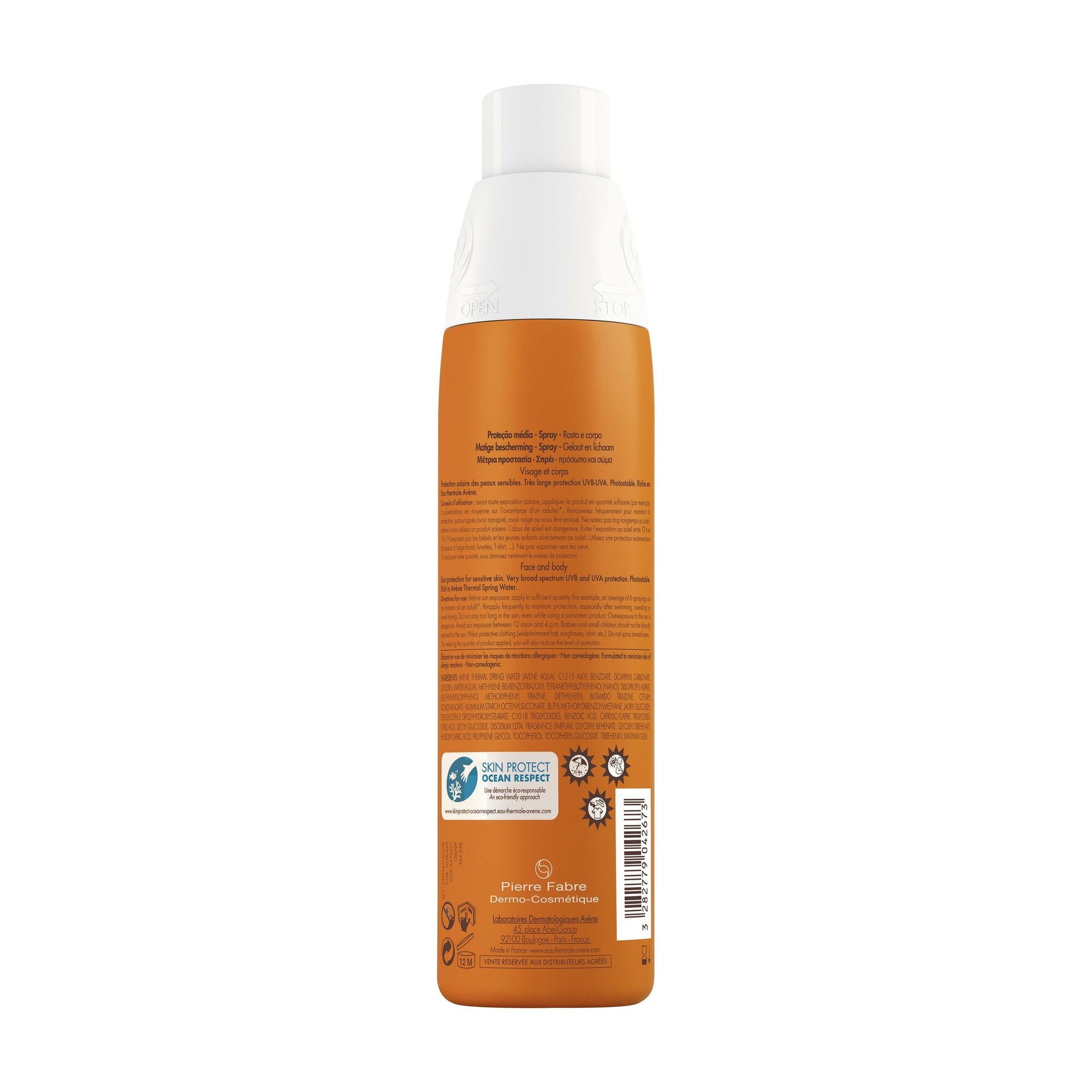 Avene Spray Solare Protezione media SPF20 200ml-7