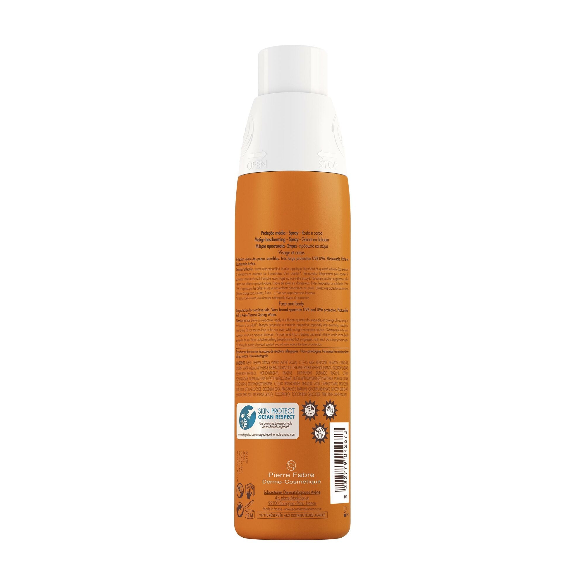 Avene Spray Solare Protezione media SPF20 200ml-7