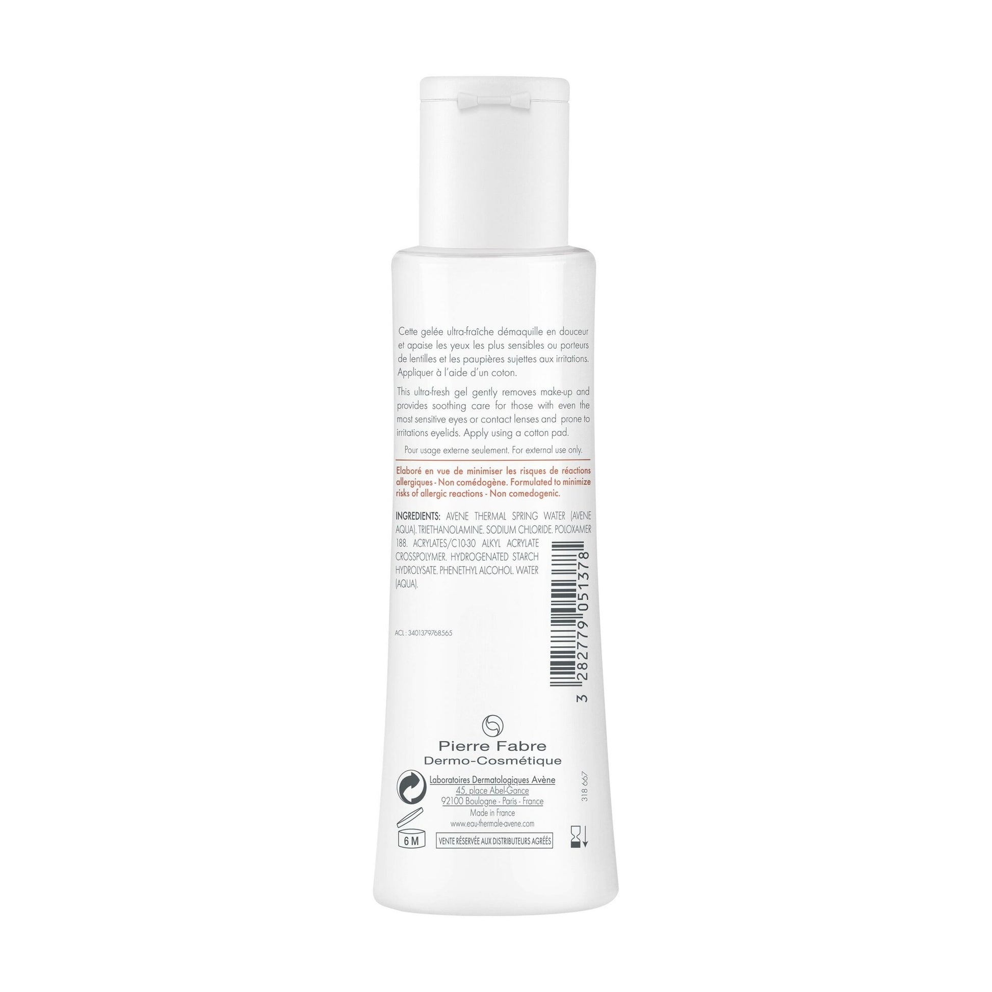 Avene Struccante delicato per gli occhi sensibili 125ml-4