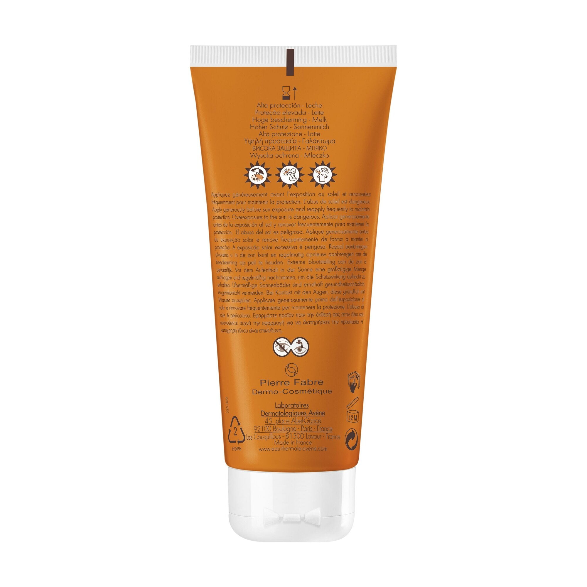 Avene Latte Solare SPF30 alta protezione 100ml-6