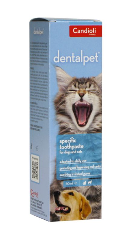 Candioli Dentalpet Dentifricio specifico per cani e gatti 50 ml-1