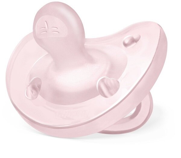Chicco Gommotto Silicone Rosa 2-6 Mesi 1 Pezzo-1