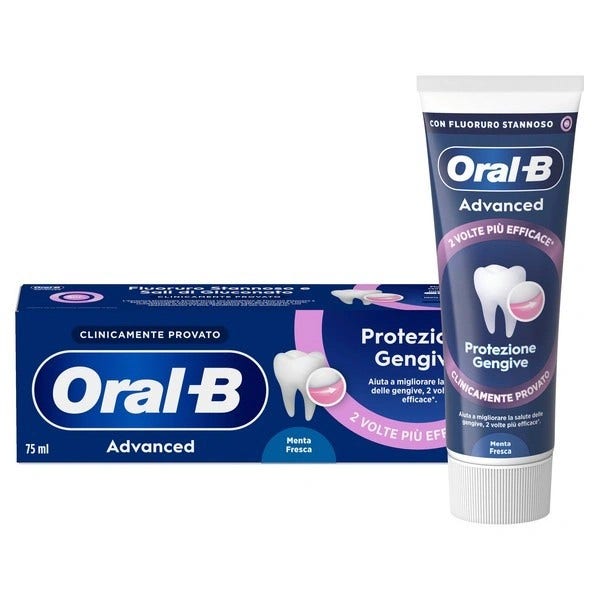 Oralb Advanced Protezione Gengive 75 ml-1