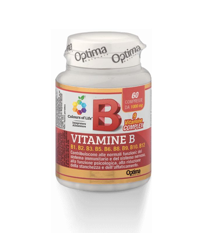 Optima Colours of Life Vitamina B integratore 60 compresse-1