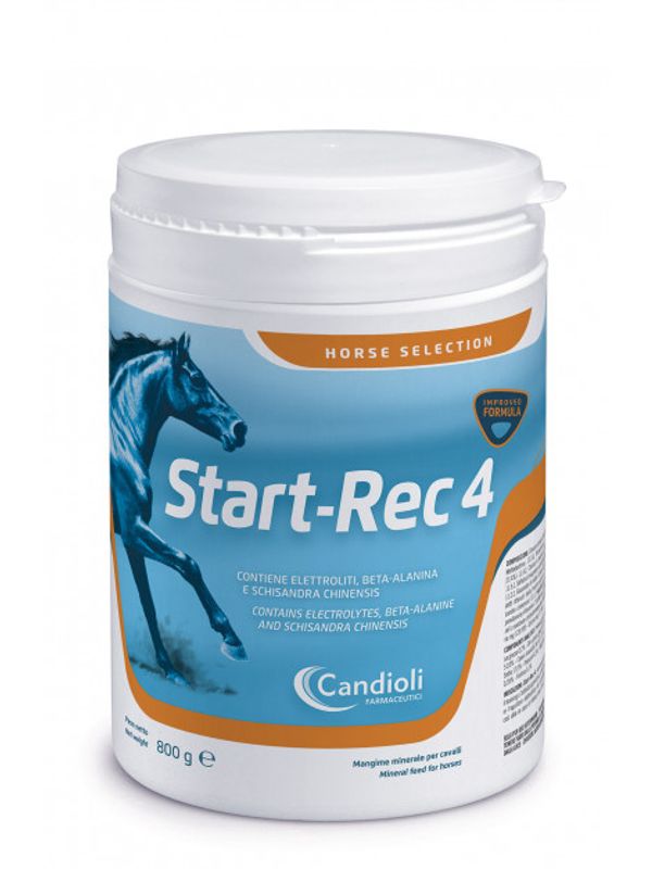 Candioli Start-Rec 4 mangime minerale per cavalli 800g-1