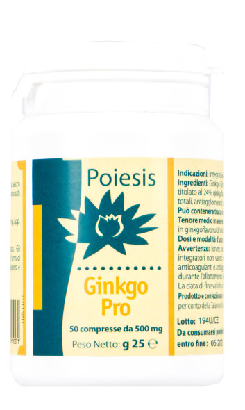 Poiesis Ginkgo Pro 50 Compresse-1