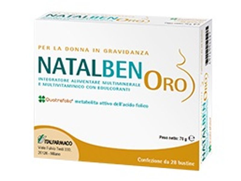 Natalben Oro per la donna in gravidanza 28 bustine-1