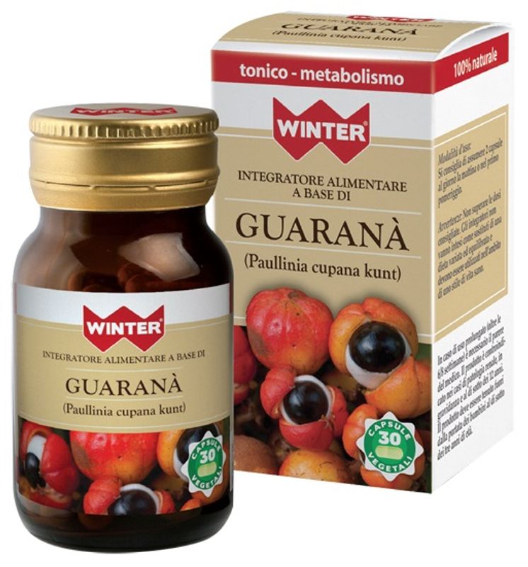 Winter Natura Guaranà utile per l'equilibrio del peso corporeo 30 capsule-1