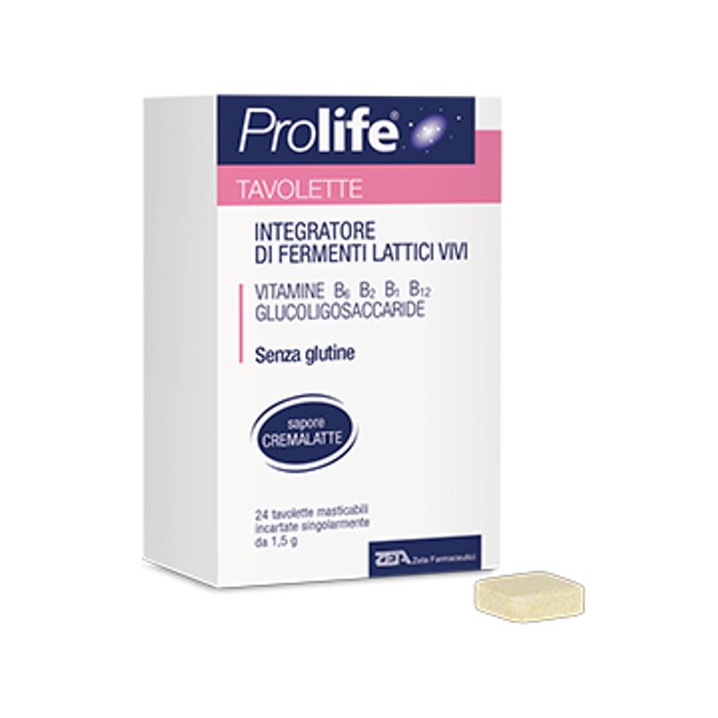 Prolife 24 Tavolette Fermenti Lattici Bambini-1
