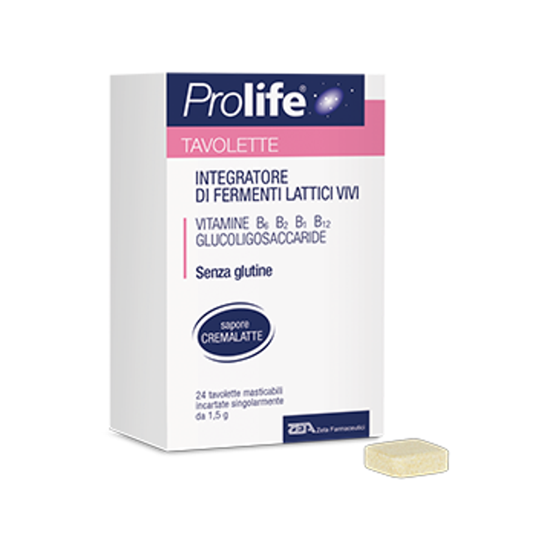 Prolife 24 Tavolette Fermenti Lattici Bambini-1