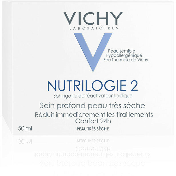 Vichy Nutrilogie Crema Giorno nutritiva per pelle molto secca 50 ml-2