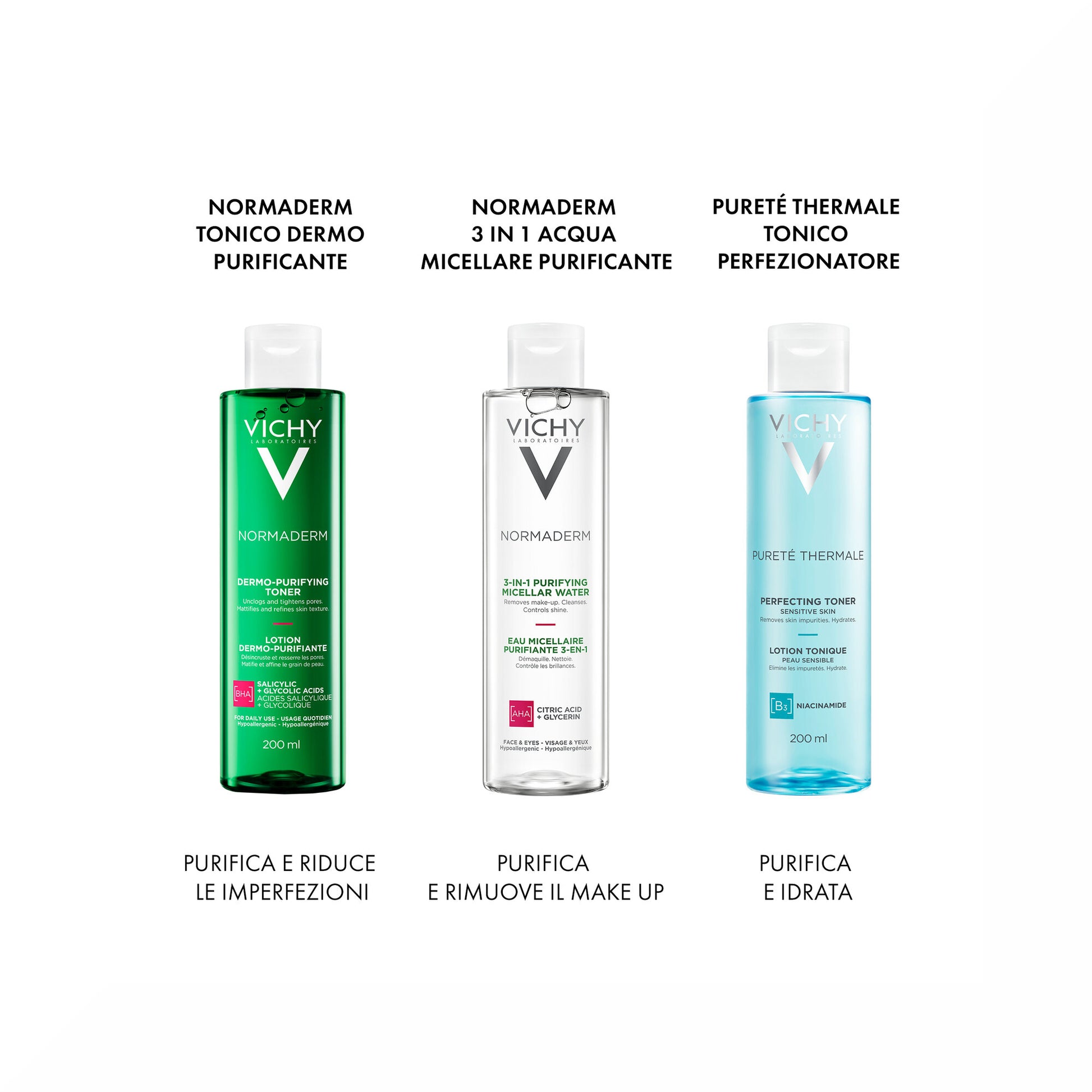 Vichy Normaderm Tonico astringente purificante 200 ml-11