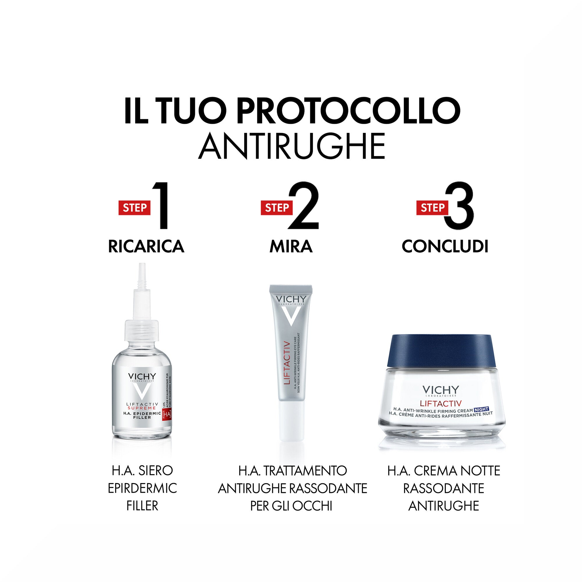 Vichy Liftactiv H.A. Crema Notte Rassodante Anti-rughe 50 ml-28