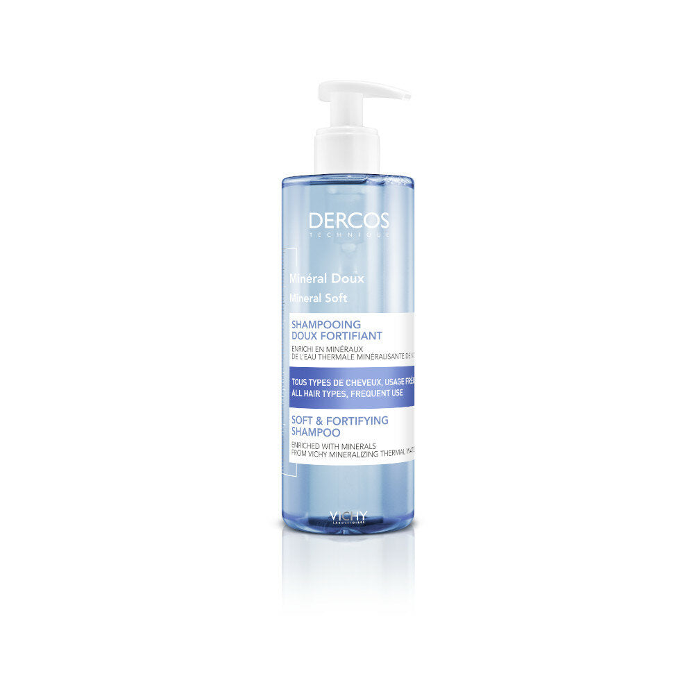 Vichy Dercos shampoo fortificante dolcezza minerale 400 ml-1