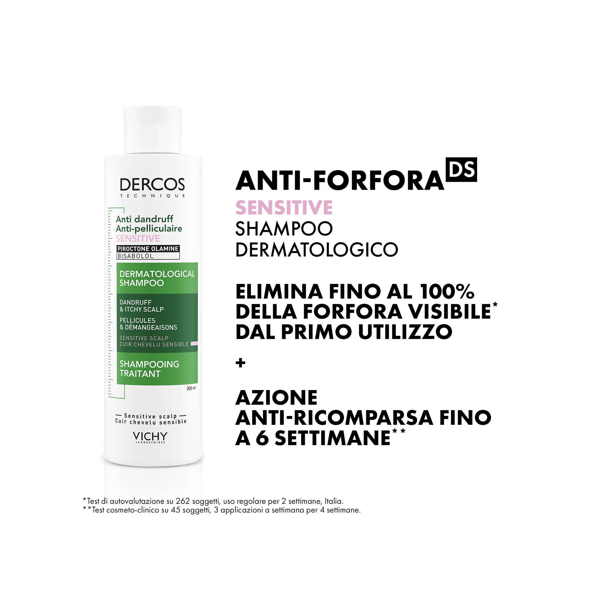Vichy Dercos shampoo antiforfora capelli sensibili 200 ml-6