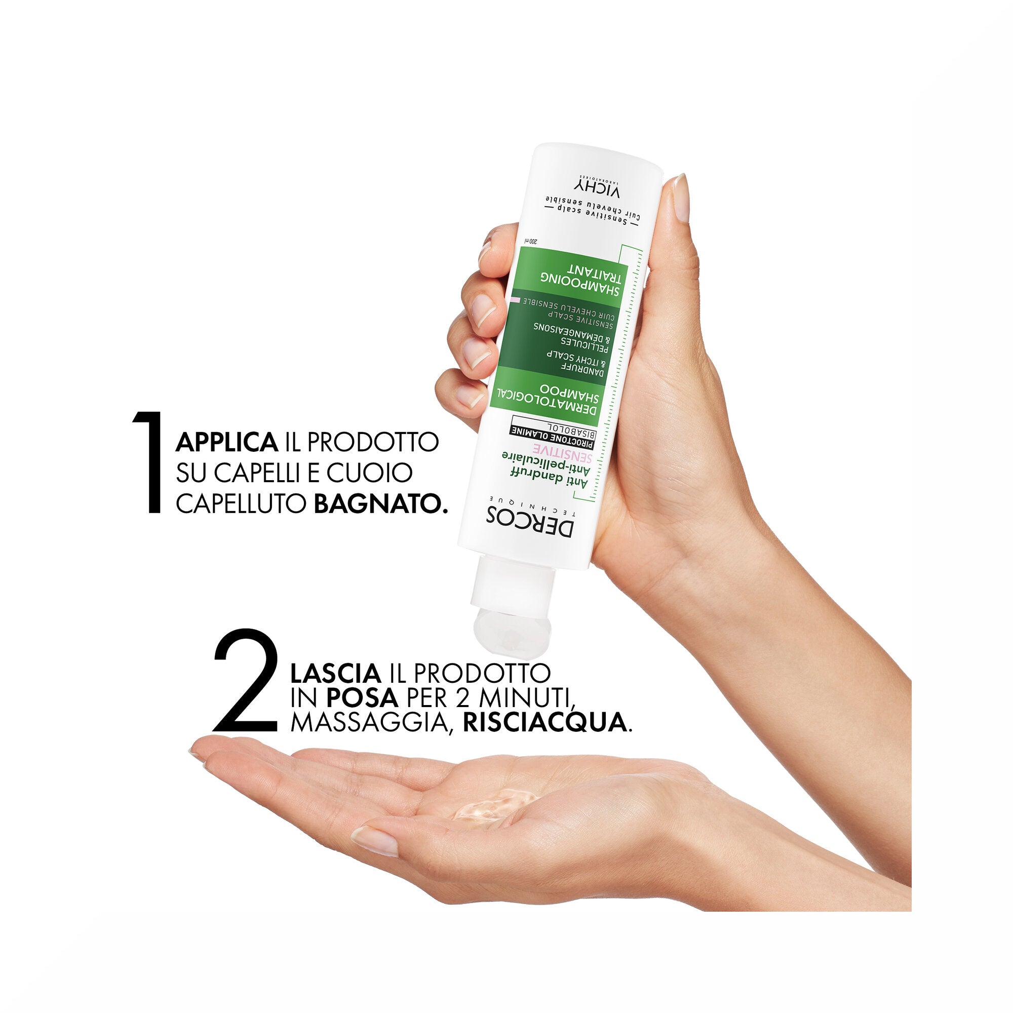 Vichy Dercos shampoo antiforfora capelli sensibili 200 ml-9