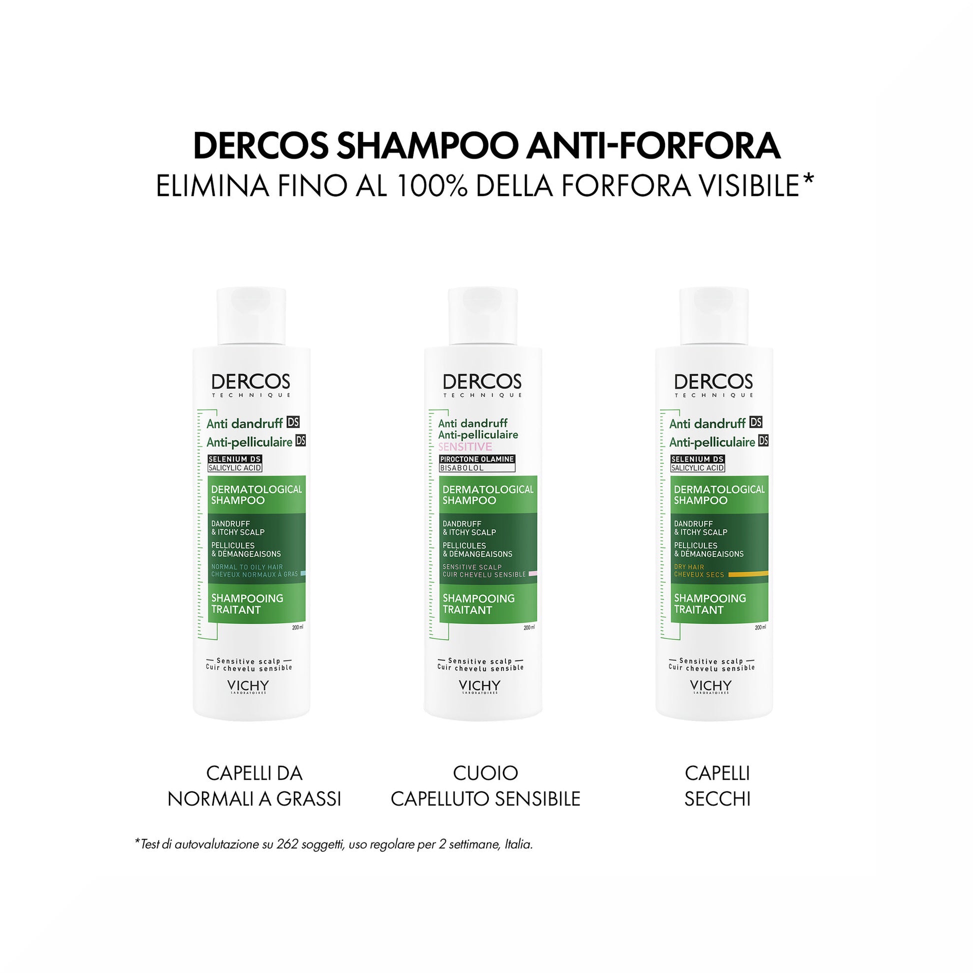 Vichy Dercos shampoo antiforfora capelli sensibili 200 ml-12