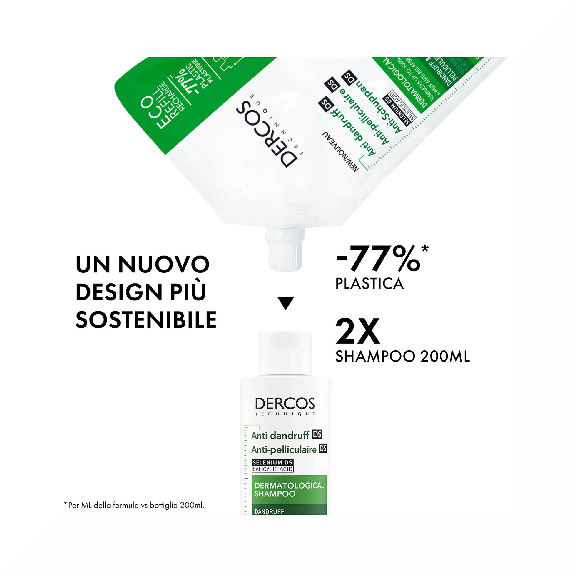 Vichy Dercos DT Shampoo Antiforfora DS Capelli Secchi 200 ml-11