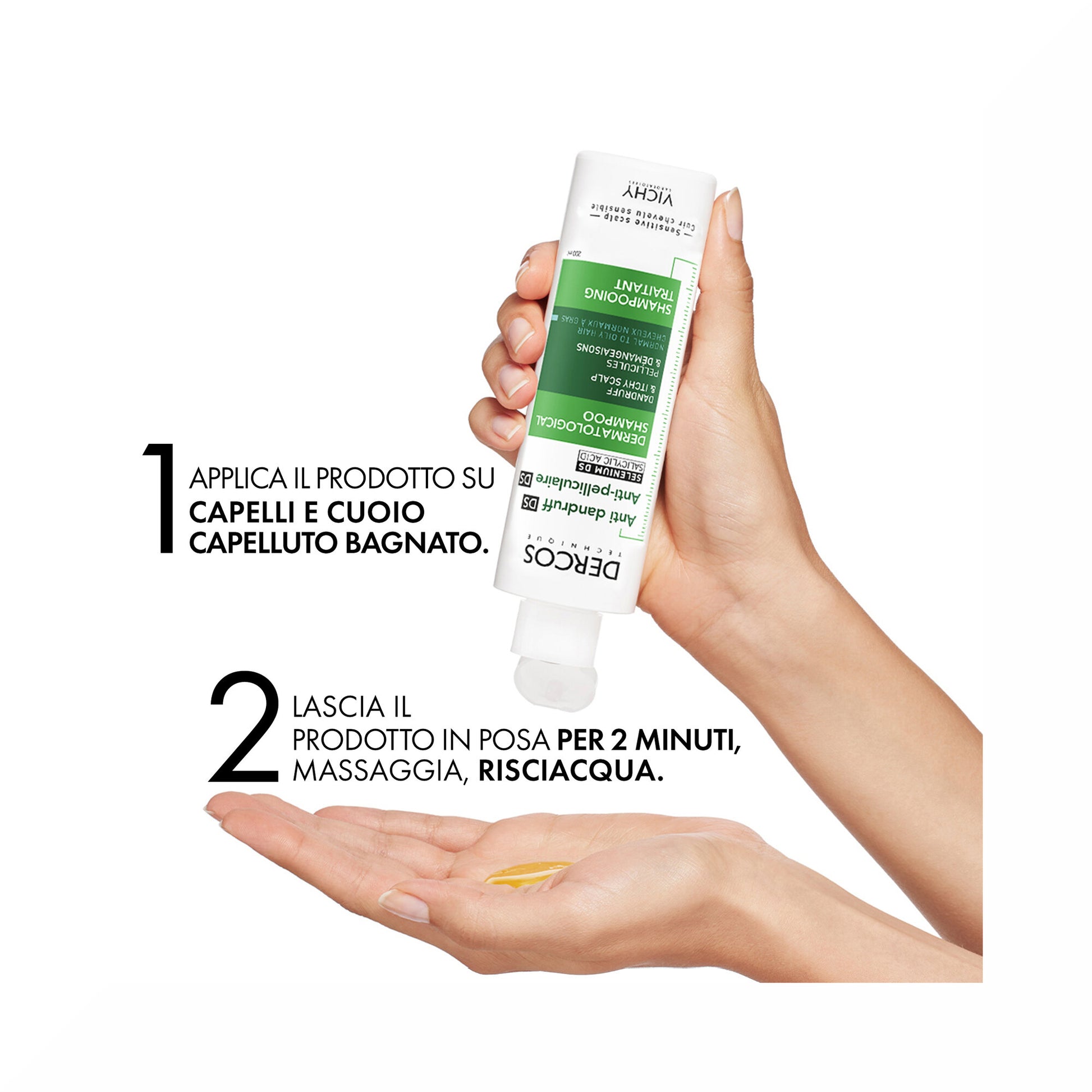 Vichy Dercos shampoo antiforfora capelli grassi 200 ml-16