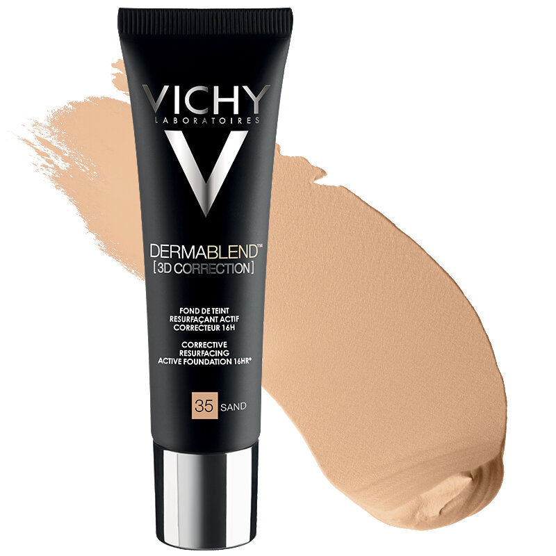 Vichy Dermablend 3D Fondotinta coprente per pelle grassa con imperfezioni tonalità 35 - 30 ml-2