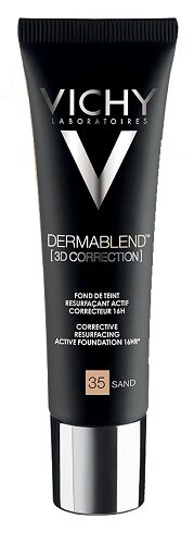 Vichy Dermablend 3D Fondotinta coprente per pelle grassa con imperfezioni tonalità 35 - 30 ml-3
