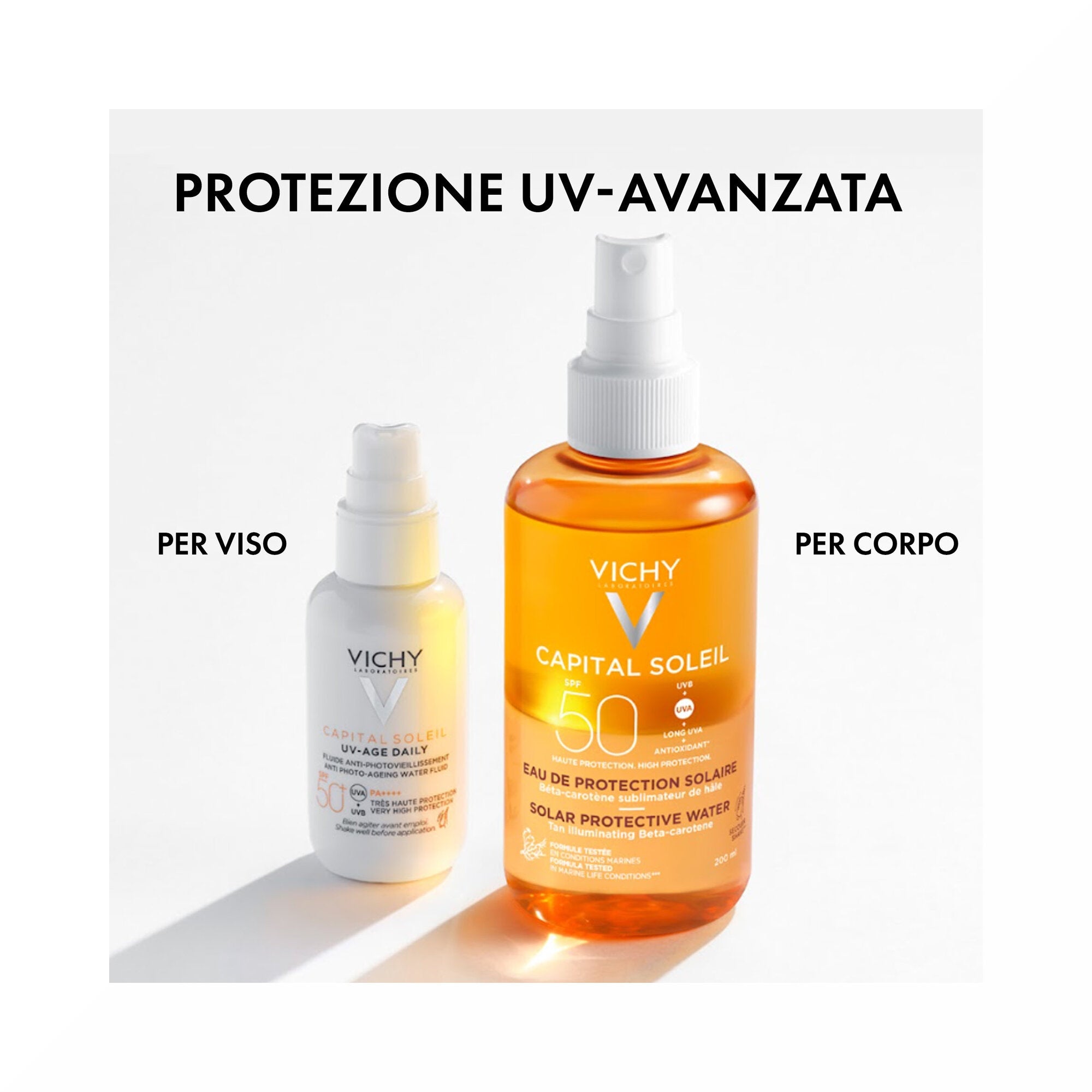 Vichy Ideal Soleil Acqua Solare Protettiva Idratante SPF 30 200 ml-10