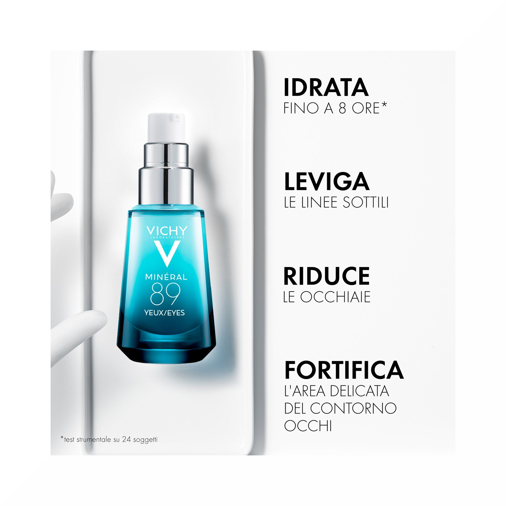 Vichy Mineral 89 Gel Occhi Fortificante e Idratante 15 ml-19