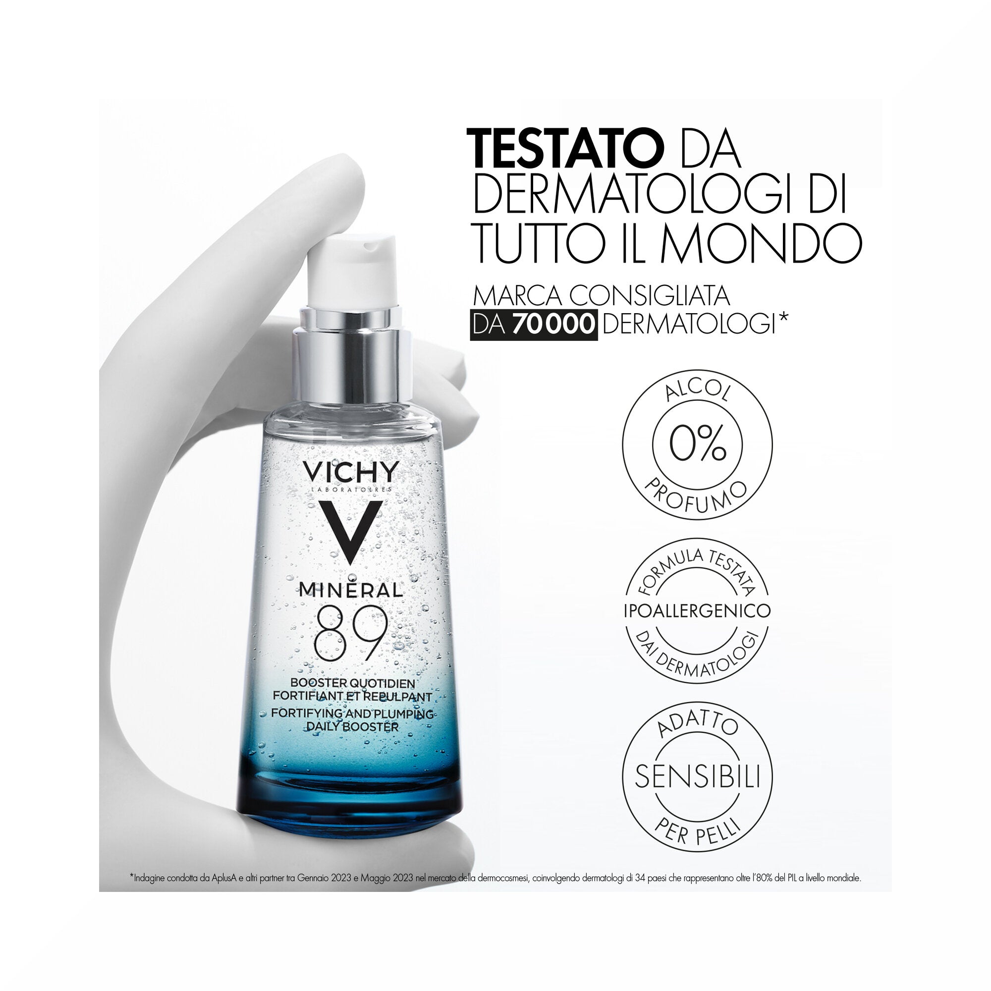 Vichy Mineral 89 Booster quotidiano fortificante e rimpolpante con acido ialuronico 75 ml-15