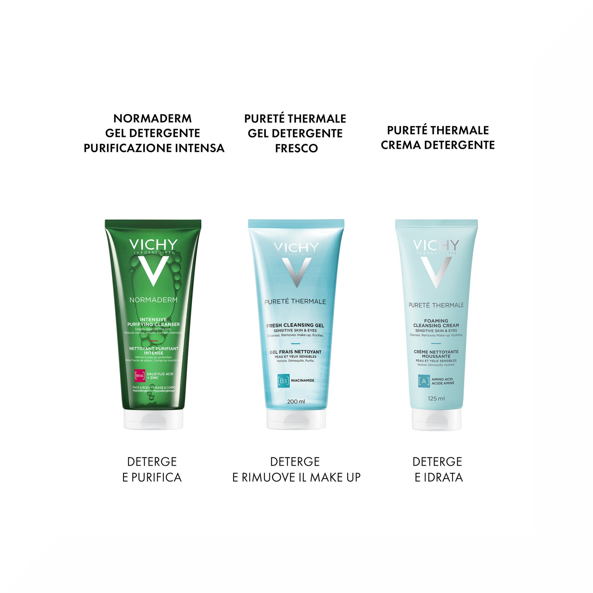 Vichy NORMADERM GEL DETERGENTE ANTI-IMPERFEZIONI 200 ml-12