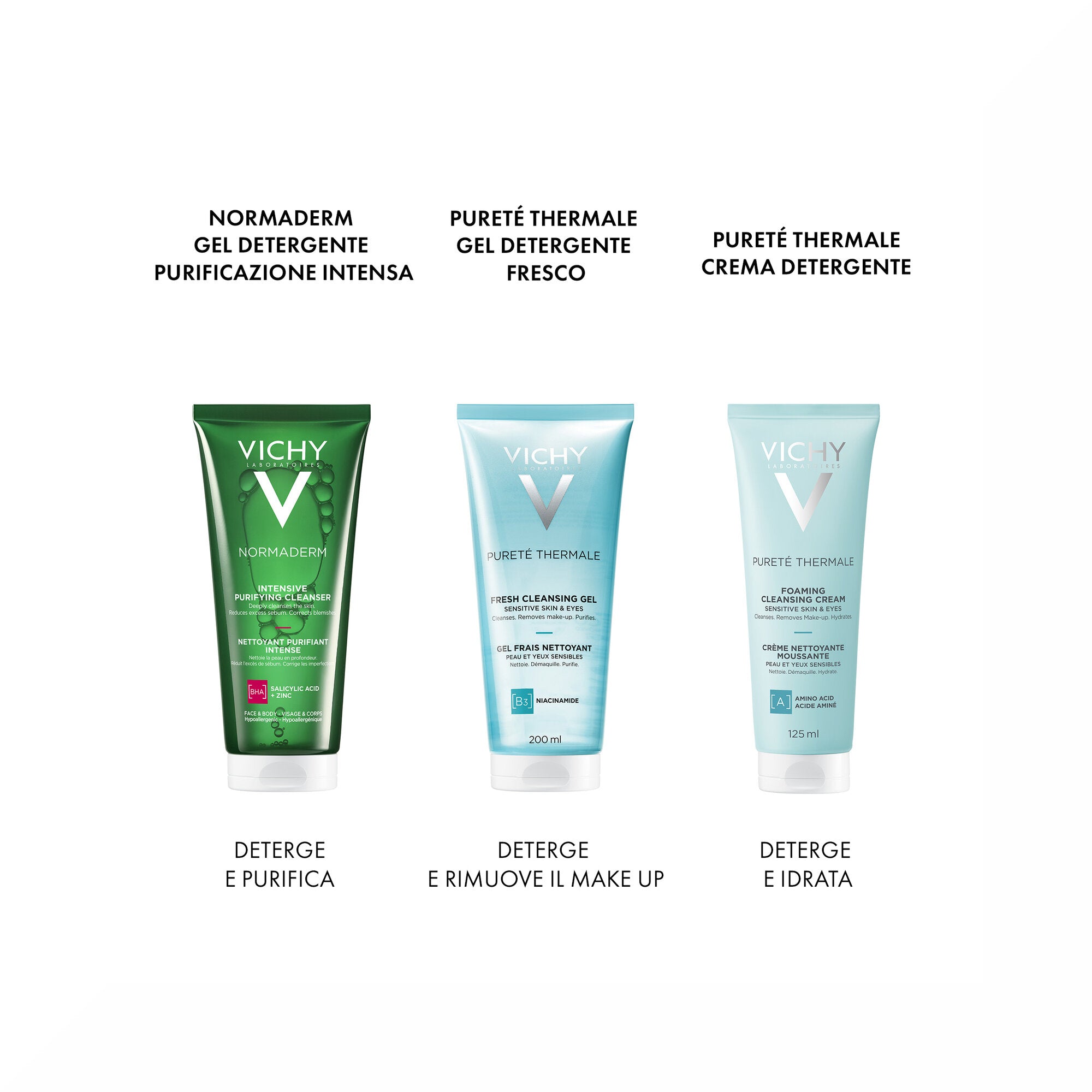 Vichy NORMADERM GEL DETERGENTE ANTI-IMPERFEZIONI 200 ml-12