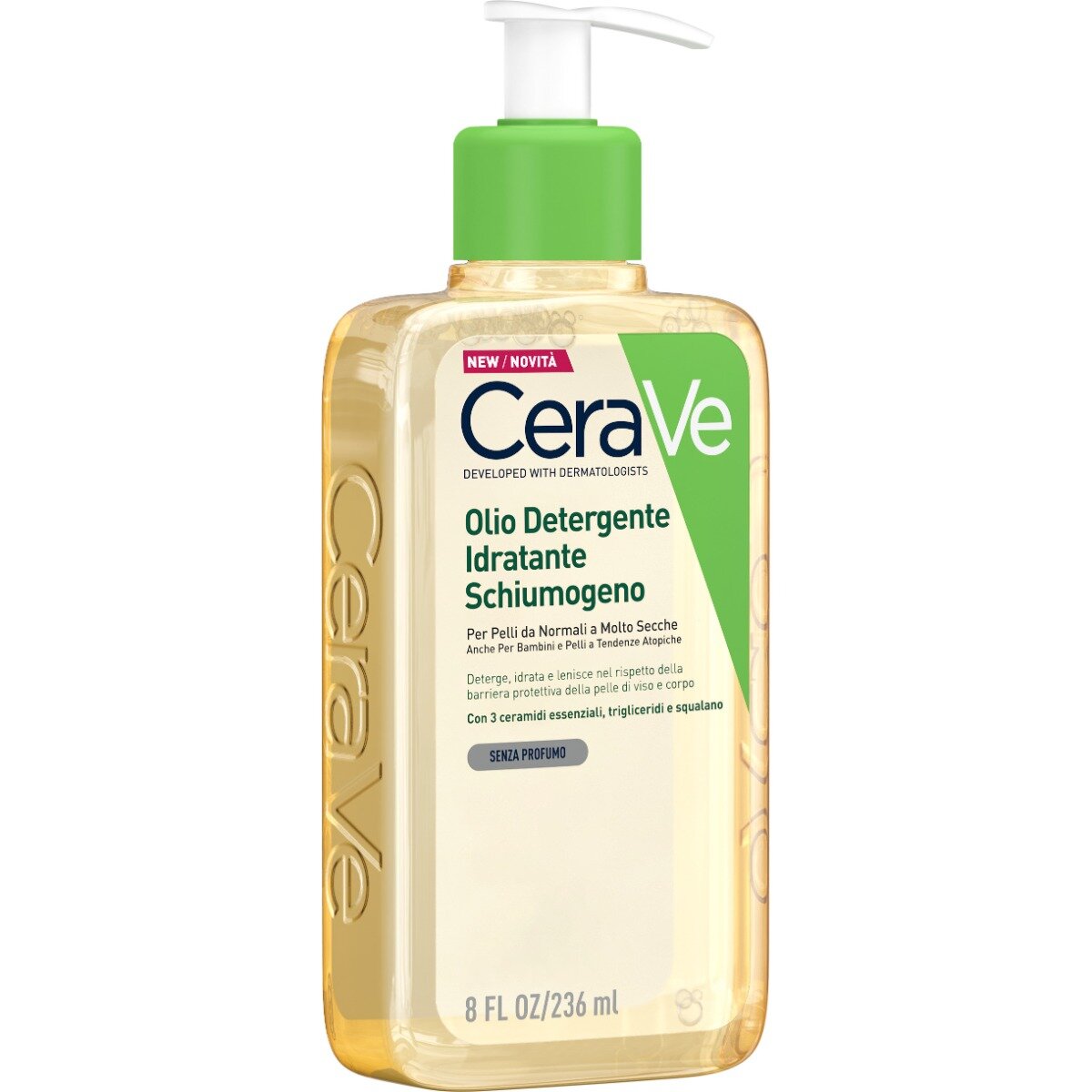 Cerave Olio Detergente Idratante Schiumogeno 236ml-6