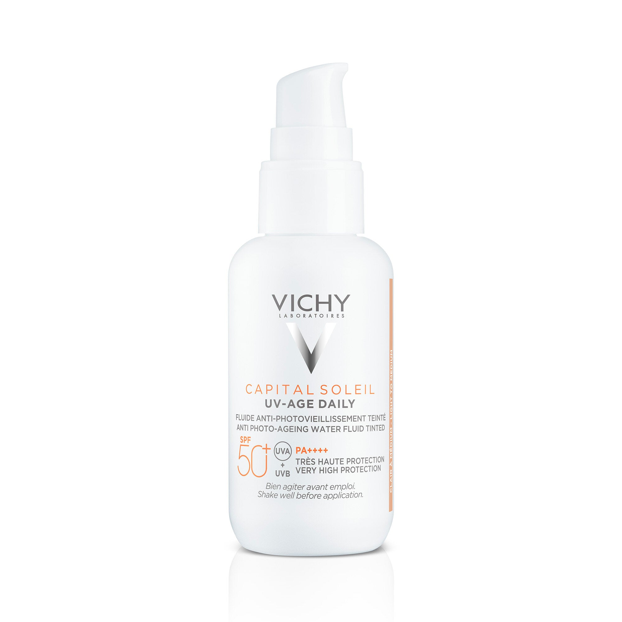 Vichy Capital Soleil Fluido Anti-Fotoinvecchiamento colorato 50+SPF 40 ml-9