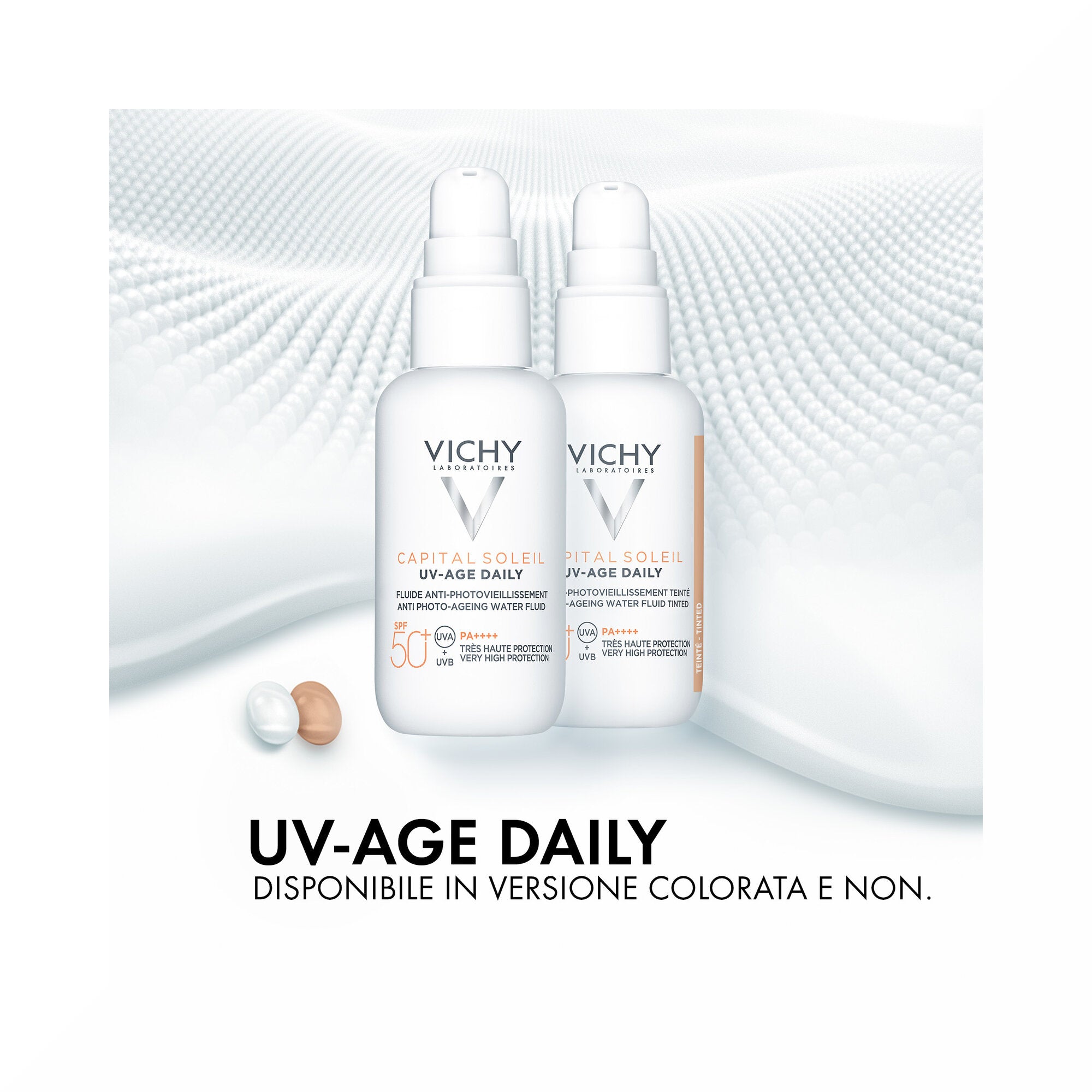 Vichy Capital Soleil Fluido Anti-Fotoinvecchiamento colorato 50+SPF 40 ml-19