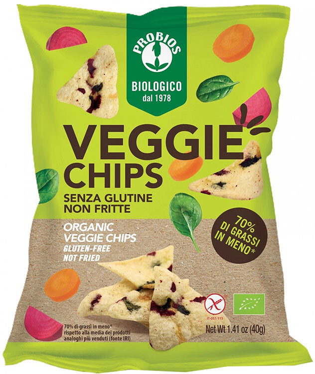 Probios Veggie Chips chips vegane BIO 40g-1