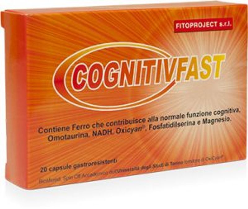 Cognitivfast stanchezza e affaticamento 20 capsule-1