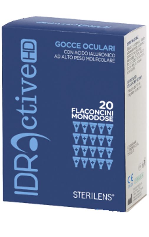 Sterilens Idractive HD collirio 20 Flaconcini Monodose-1