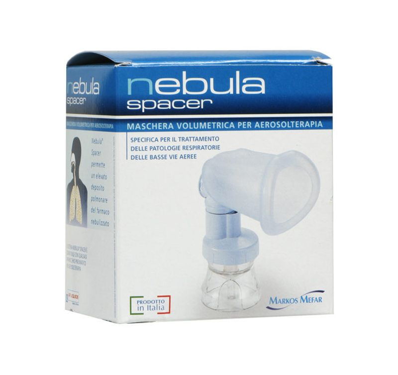 Nebula maschera spacer volumetrica ricambio per aerosol-1