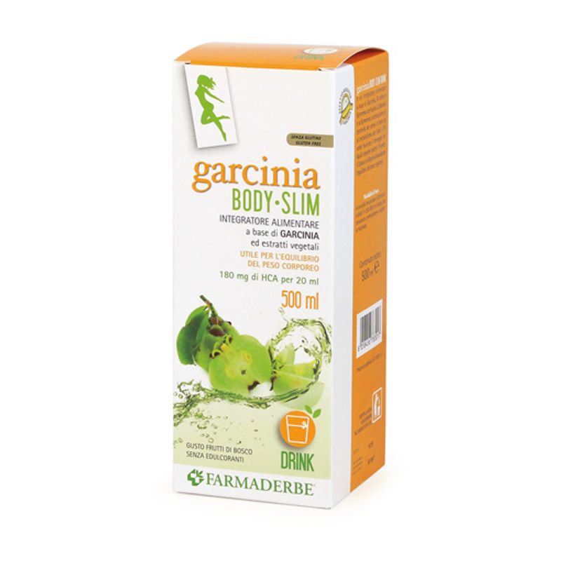 Farmaderbe Garcinia Body Slim equilibrio del peso corporeo 500ml-1